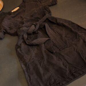 Pilcro Black Short Sleeve Dress